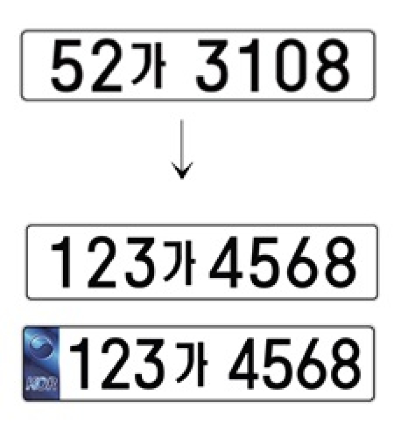 차량 번호판